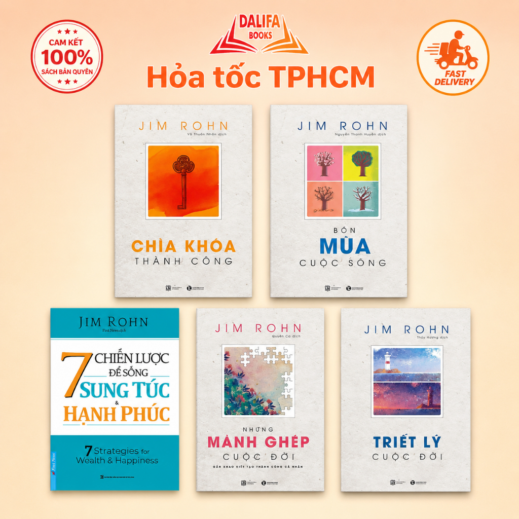 Sách - Bộ Jim Rohn (Trọn Bộ 5 Cuốn)
