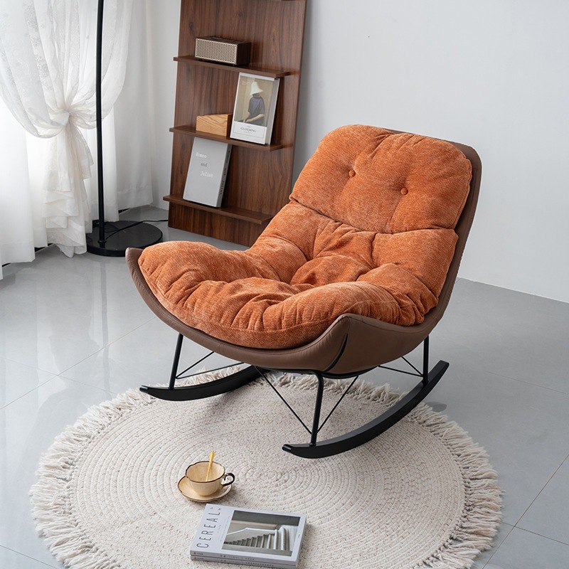 Ghế bập bênh thư giãn ngồi đọc sách cực chill, Ghế lười nhiều màu đa dạng decor phòng