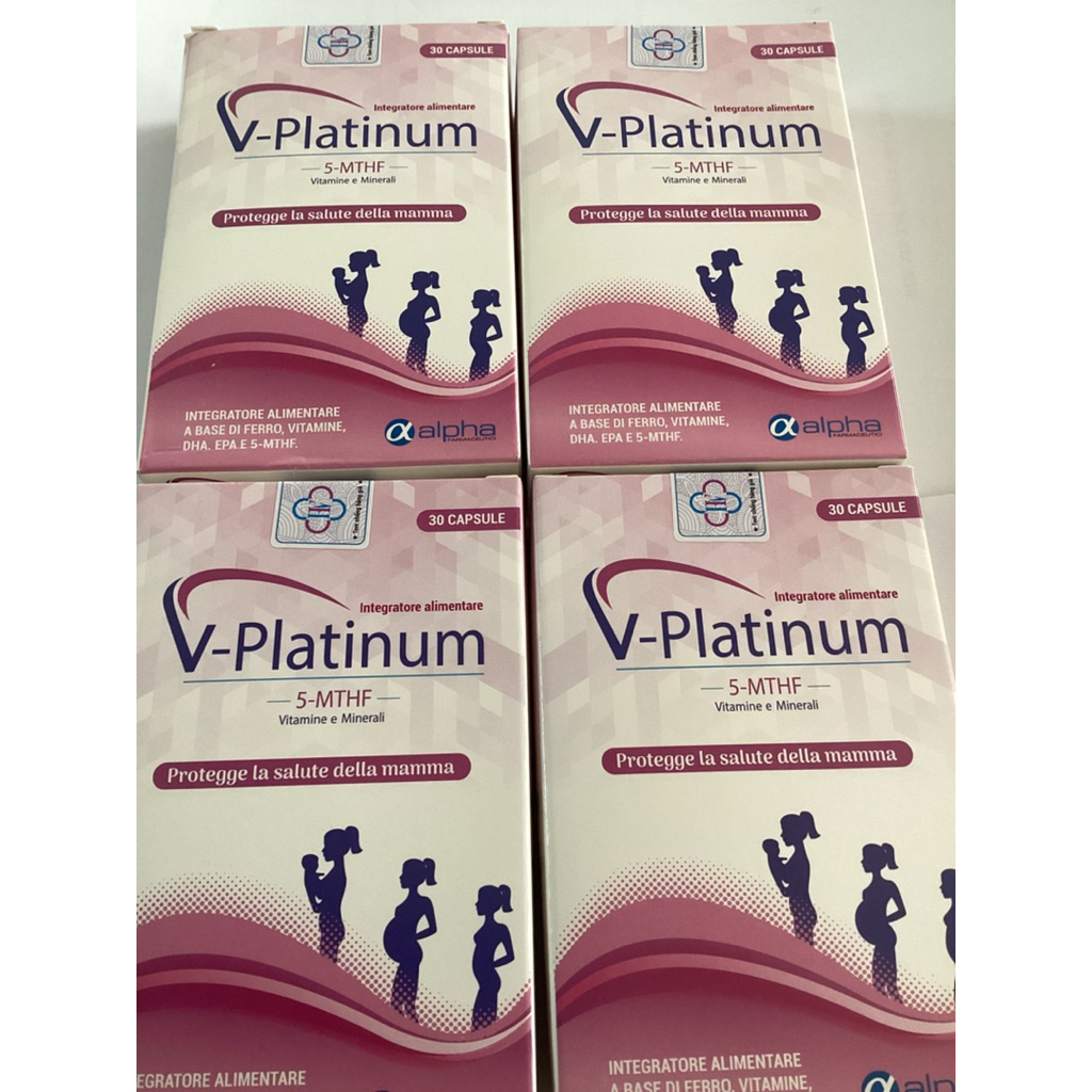 V- Platinum -5MTHF- bổ sung acid folic, sắt, khoáng chất hộp 30 viên