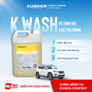 Nước Rửa Xe Siêu Bọt Dày_Bóng Xe K Wash Đậm Đặc_ Rửa Ô Tô Xe Máy, An Toàn Cho Da Tay