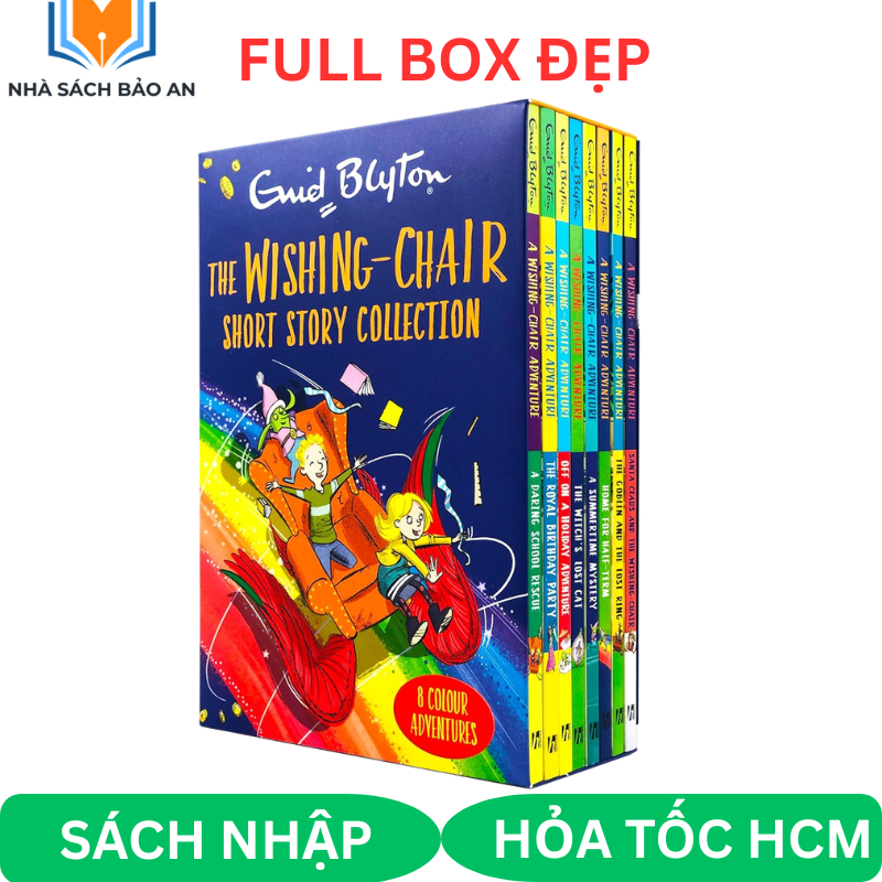 Sách Enid Blyton The Wishing Chair Short Story Collection 8 cuốn full box