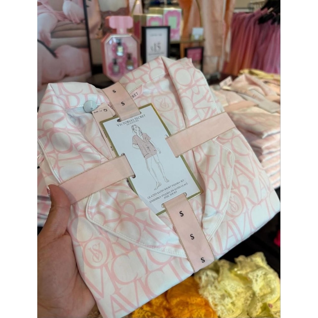 Victoria's Secret pijama, set ngắn, auth chính hãng