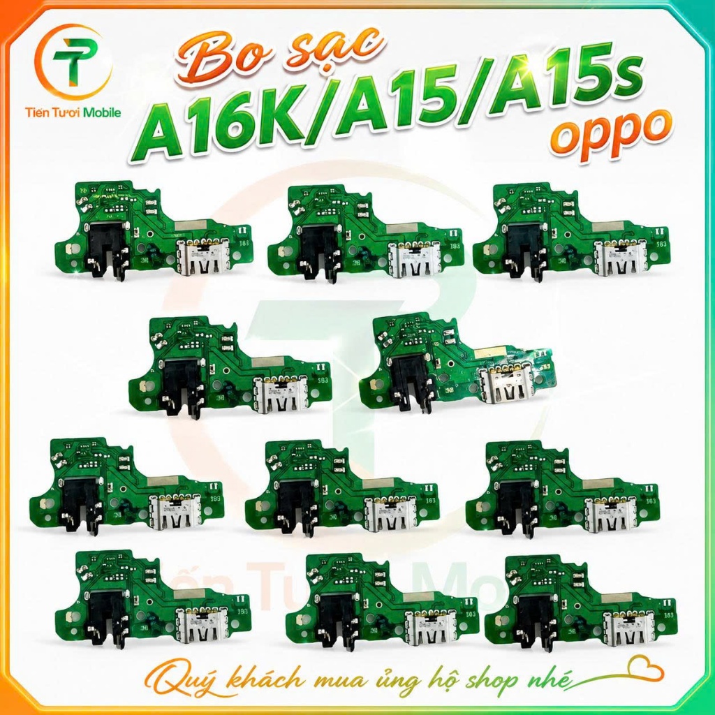 Bo Sạc Oppo A16K / A15 / A15s