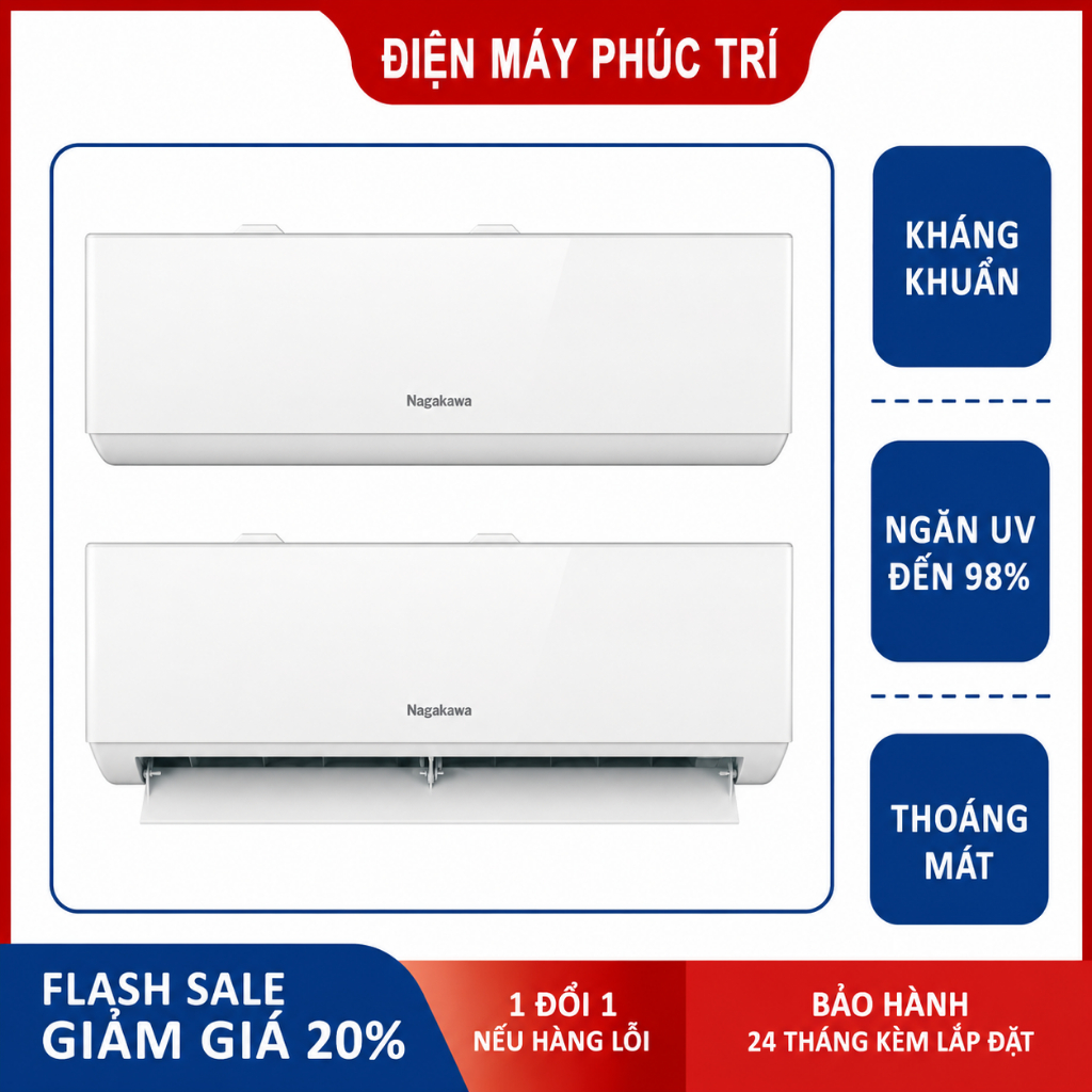 Máy lạnh NAGAKAWA NIS-C18R2U51
