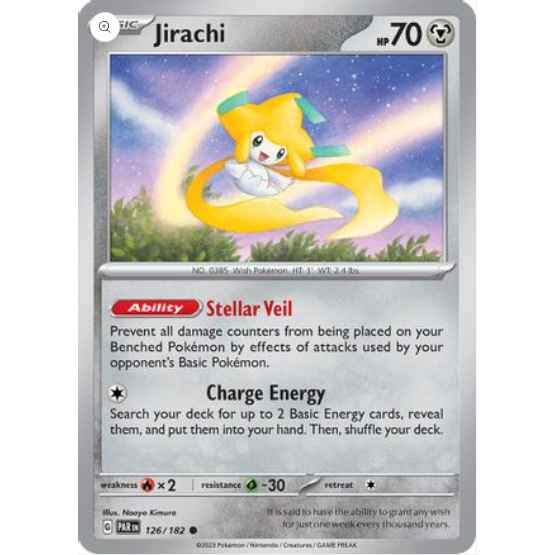 [Thẻ bài Pokemon TCG] Jirachi - 126/182 - Common