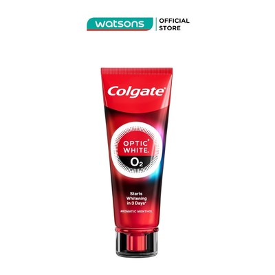 Kem Đánh Răng Colgate Optic White O2 Aromatic Menthol 85g