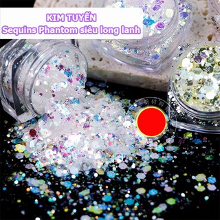 Kim tuyến Sequins nhập khẩu siêu Flash mã BL