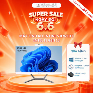 Máy tính All In One ViewLife Intel Core i3-13th Gen 16GB 256GB NVME 23.8inch kèm Windows 11 Pro Giá rẻ