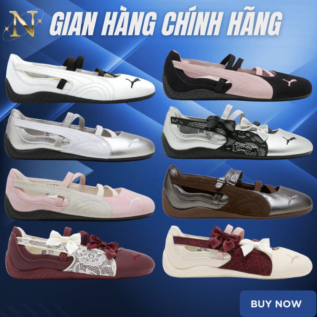 [𝙎𝘼𝙇𝙀 Chính Hãng] Giày PM Speedcat Ballet AUTHENTIC. Giày Sneaker PM Ballet Basic Nữ
