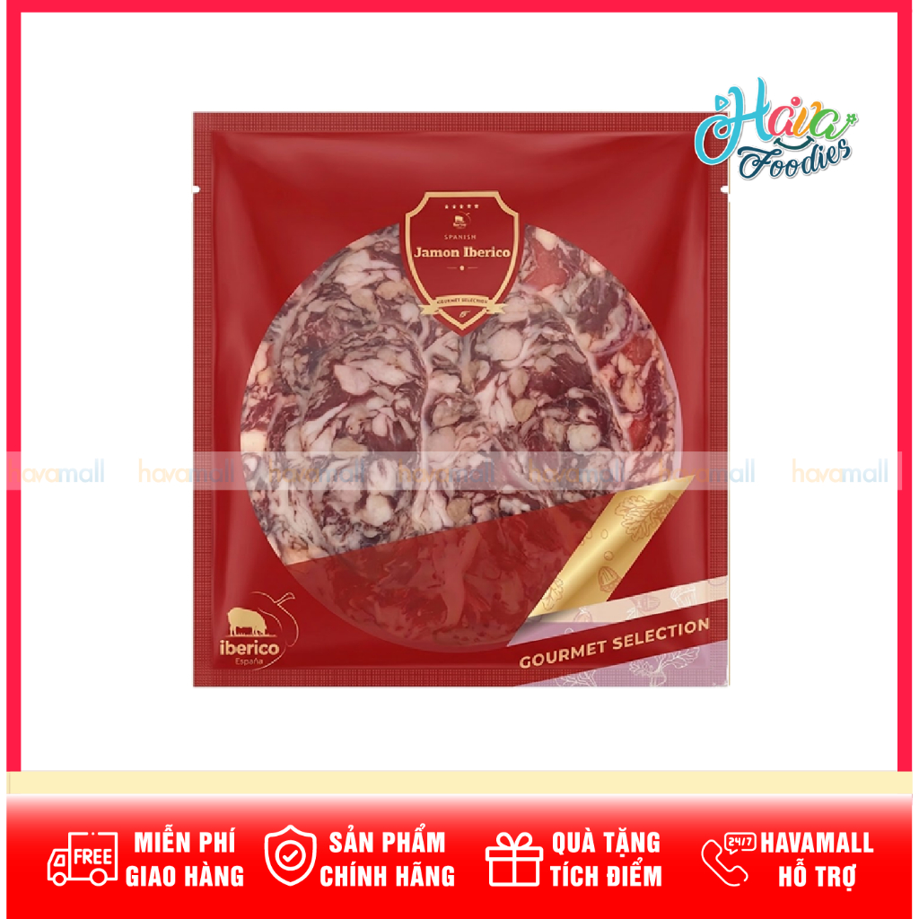 Xúc Xích Heo Muối Iberico Cắt Lát Nhập Khẩu Tây Ban Nha Gourmet Selection 30g – Spanish Iberico Saus