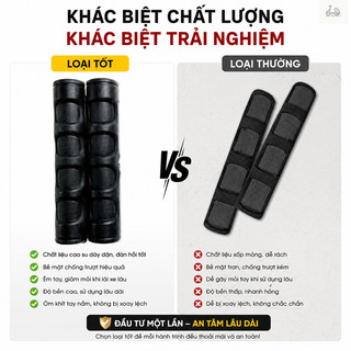 [1 Cặp] Cao Su Bọc Tay Phanh Cho Xe Máy