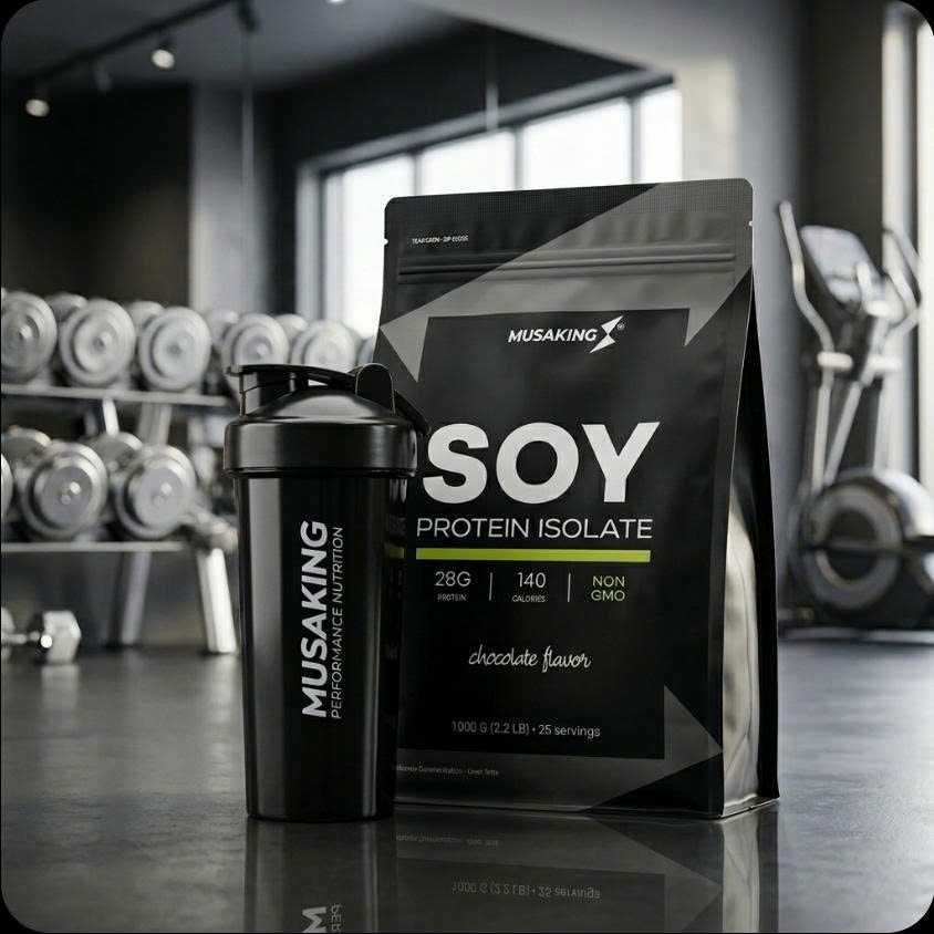 BỘT TĂNG CƠ SOY PROTEIN ISOLATE MUSAKING TÚI 1KG