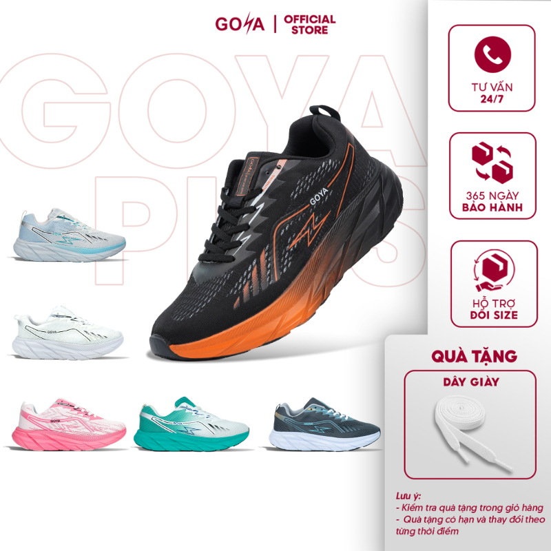 [Sale 24h] Giày thể thao chạy bộ Goya Training Plus - Đế EVA nhẹ êm, thoáng khí, giảm chấn – Chạy bộ