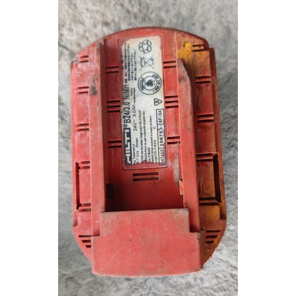 vỏ Pin hilti 24v bu lông 12v techno gear, bosch 24v, cids 14.4v, dyson v8 slim đã tháo cell cũ