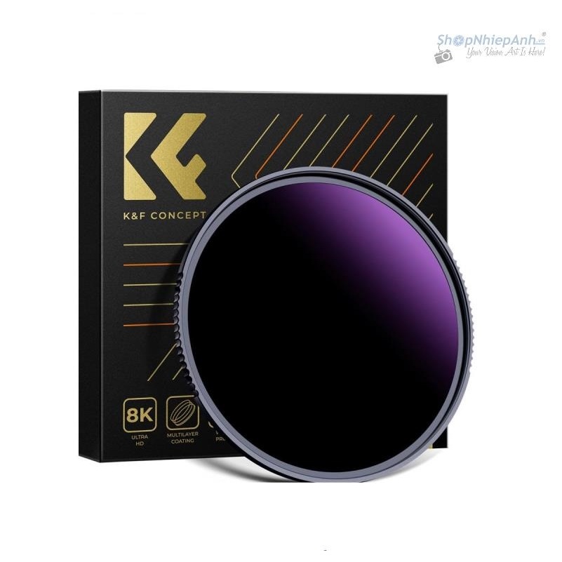 Kính Lọc Filter K&F concept ND100000 20 Stops (6.0) Nano X MRC  ( Solid Neutral Density Filter Celes