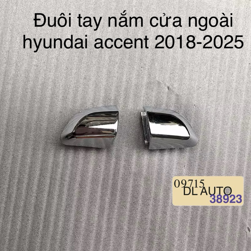 Đuôi tay nắm cửa ngoài hyundai accent 2018-2025 Nắp ngắn cục ngắn tay mở cửa bên ngoài accent 2018-2