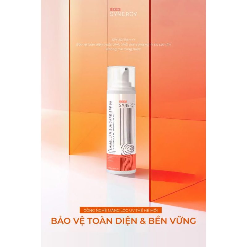 Kem Chống Nắng Skin Synergy Lamellar Sunscreen SPF50+ PA++++ 50ml
