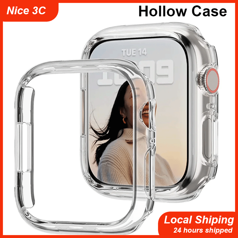 Vỏ bọc cho Apple Watch Series 11 10 46mm 42mm Phụ kiện PC Bảo vệ Ốp lưng iWatch Series 8 7 SE 6 5 4 