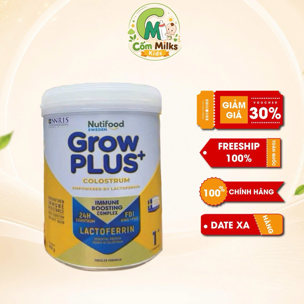 Sữa Grow Plus+ Colostrum Lactoferrin Số 1 Chính Hãng Nutifood