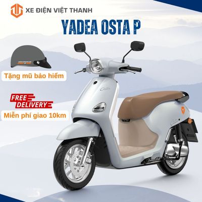 [Nhận ở HCM] Xe máy điện YADEA Osta P - xe người đi làm, cao cấp thông minh, đi xa tới 160km