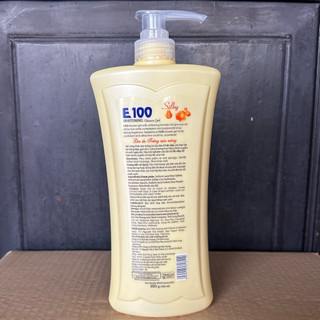 Sữa tắm E100 hương Silky 800g / 1.2Kg ( Mầu Vàng )
