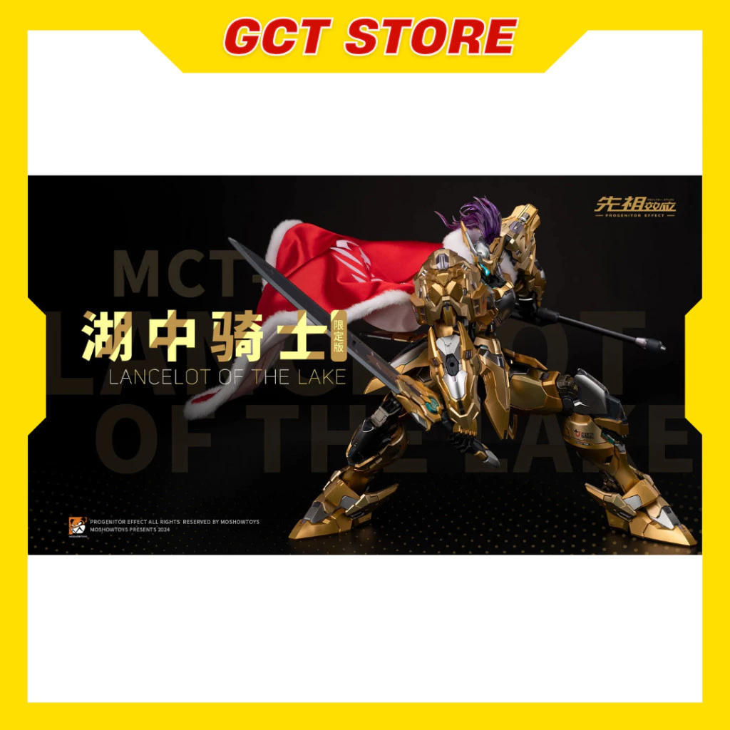[CÓ SẴN] Mô hình Metal Build Lancelot Of The Lake Golden Limited ver. - Chính hãng Moshow Toys