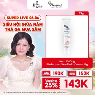 [VHL x Fixderma] Kem Dưỡng Fixderma - Skarfix Tx Cream 15g