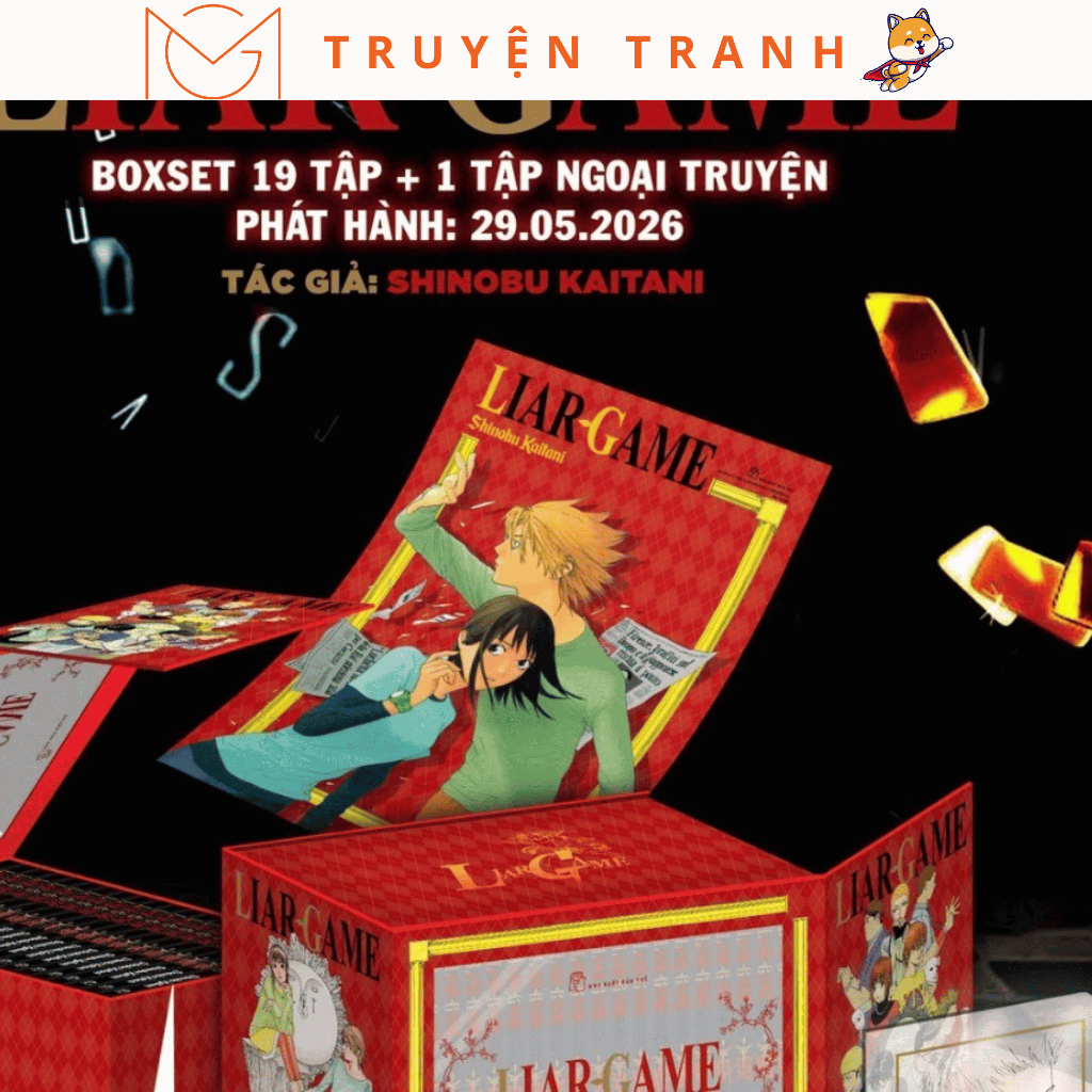 Truyện - Boxset Liar Game - Chính Hãng