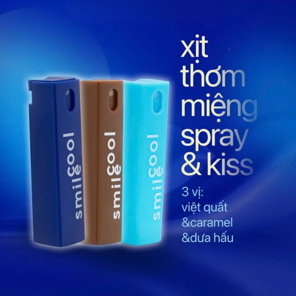 Ảnh 2 của Xịt thơm miệng Nerman vị kẹo hoa quả bạc hà the mát cho nam nữ