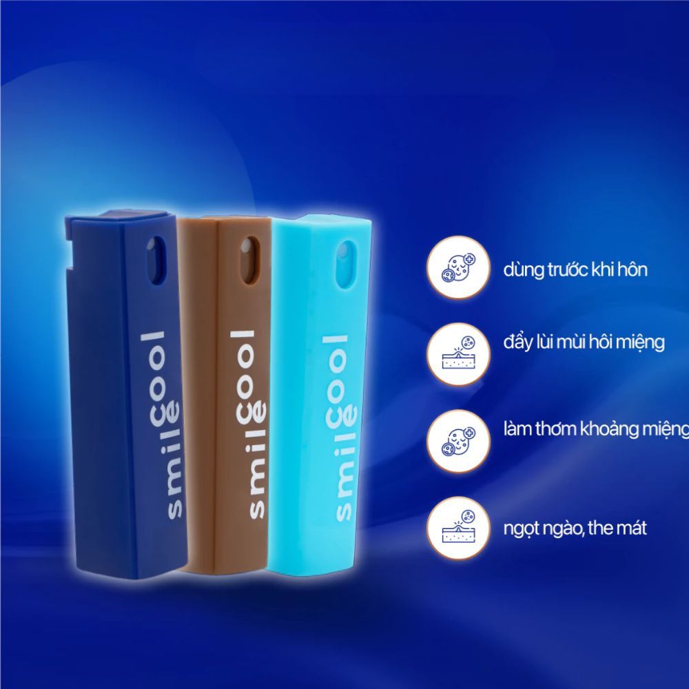 Ảnh 3 của Xịt thơm miệng Nerman vị kẹo hoa quả bạc hà the mát cho nam nữ