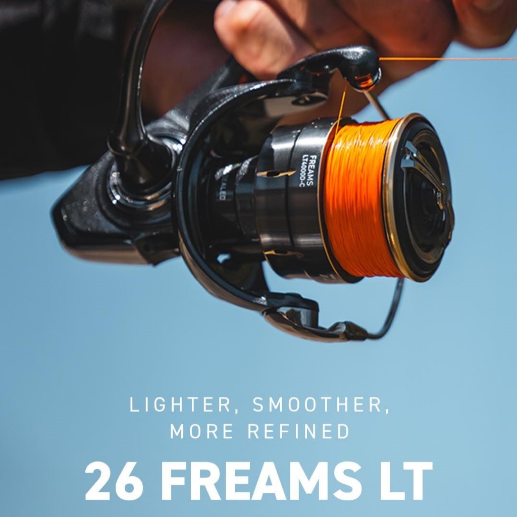 Máy câu cá Daiwa Freams LT - Mẫu 2026