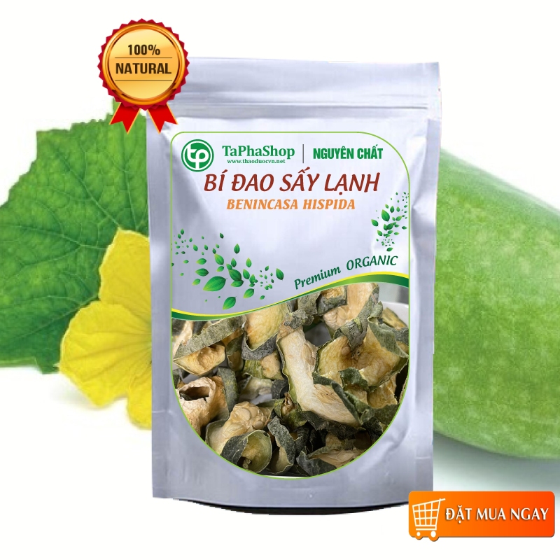 Bí đao sấy khô, nguyên chất (sấy lạnh) - Chuyên dùng pha trà bí đao