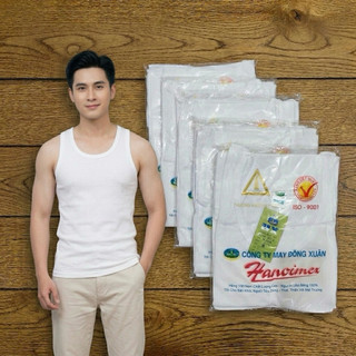 Áo thun trắng rơn lót nam, combo 2 hoặc 3 áo lót nam ngắn tay hàng dệt kim Đông Xuân, chất liệu cotton 100%[𝐅𝐑𝐄𝐄 𝐒𝐇𝐈𝐏]