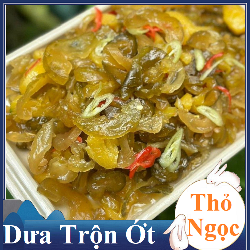 1KG Mắm Dưa Gang Trộn Tỏi Ớt-Cắn miếng dưa gang giòn rụm- SONG NGỌC FOOD