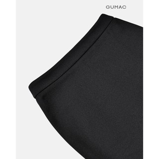 Chân Váy Bút Chì Nữ GUMAC Thun Co Giãn Form Ôm Dáng Basic Công Sở  BVE00010