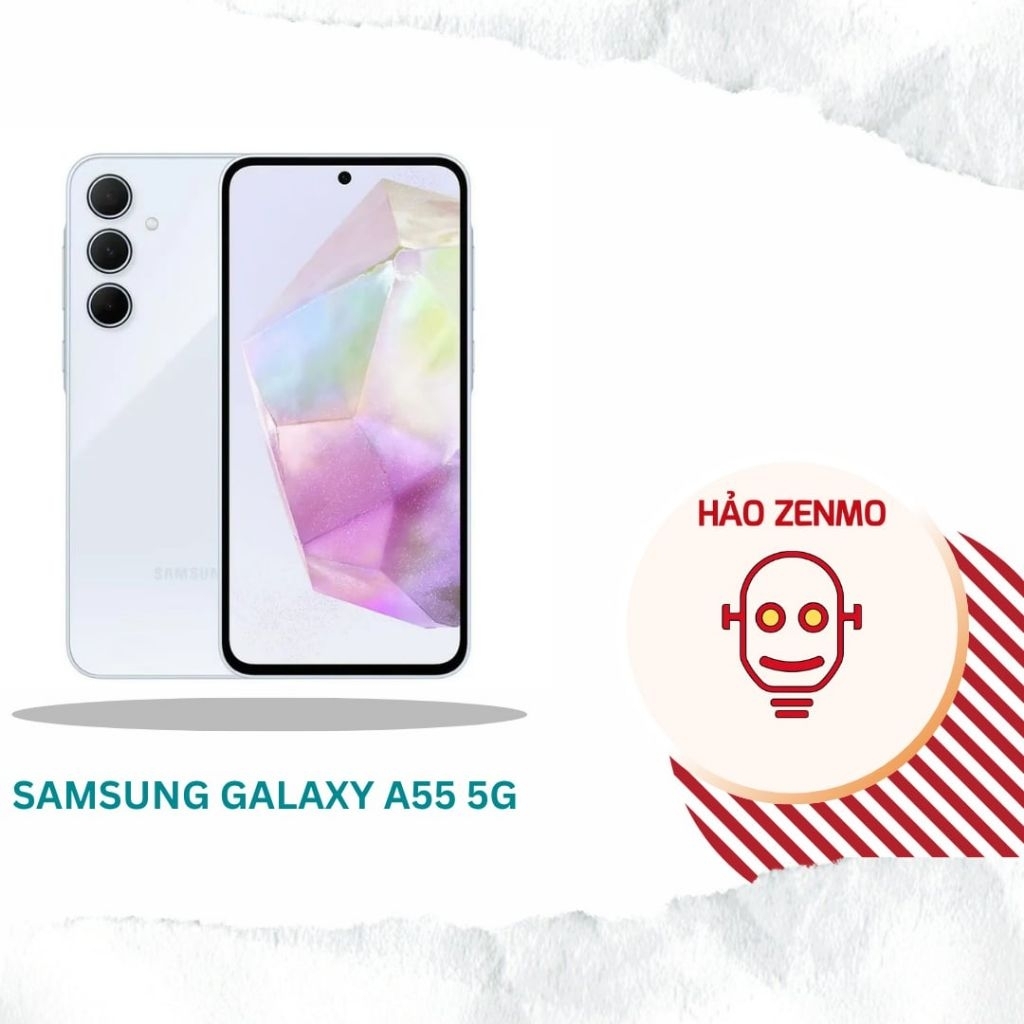 Điện Thoại Samsung Galaxy A55 5G 8GB/128GB Màn Hình Super AMOLED 120Hz Hàng Cũ Bảo Hành 6 Tháng.