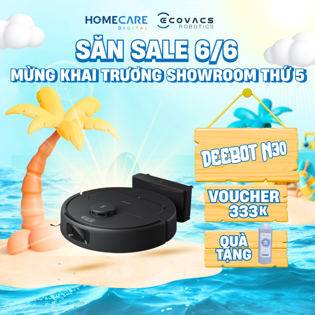 Ecovacs Deebot N30 - Hàng Chính Hãng