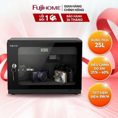 Tủ chống ẩm thế hệ mới Fujihome DC-25M – Bảo vệ tối ưu, vận hành bền bỉ, tiết kiệm điện