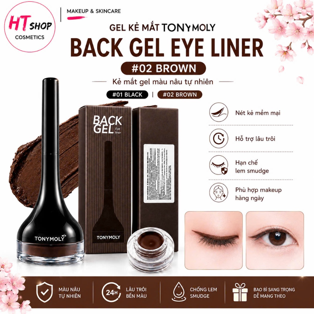 Gel Kẻ Mắt Tonymoly