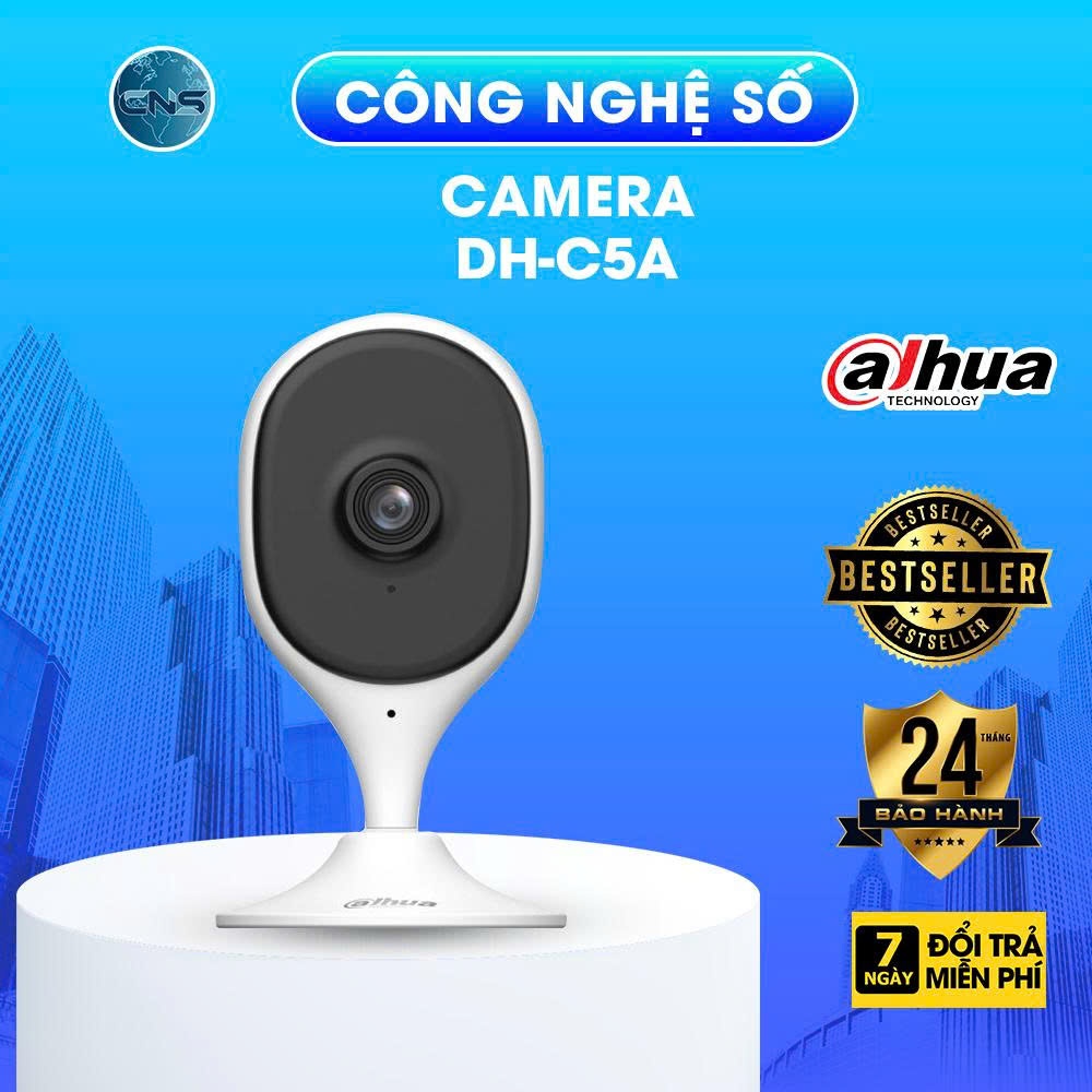 DAHUA C5A 5MP - Camera Mini -  Đàm thoại hai chiều -Camera Wifi đế nam châm trong nhà