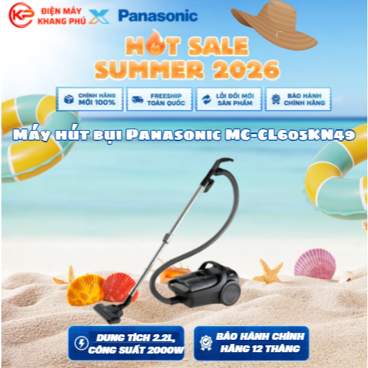 Máy hút bụi Panasonic MC-CL605KN49