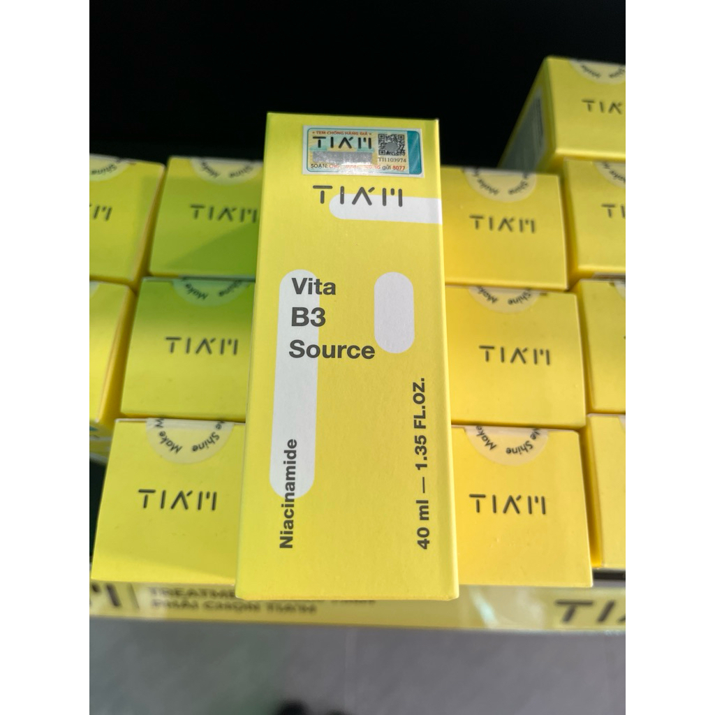 serum TIA’M Vita B3 Source làm sáng, phục hồi cho da dầu mụn, da nhạy cảm 40ml
