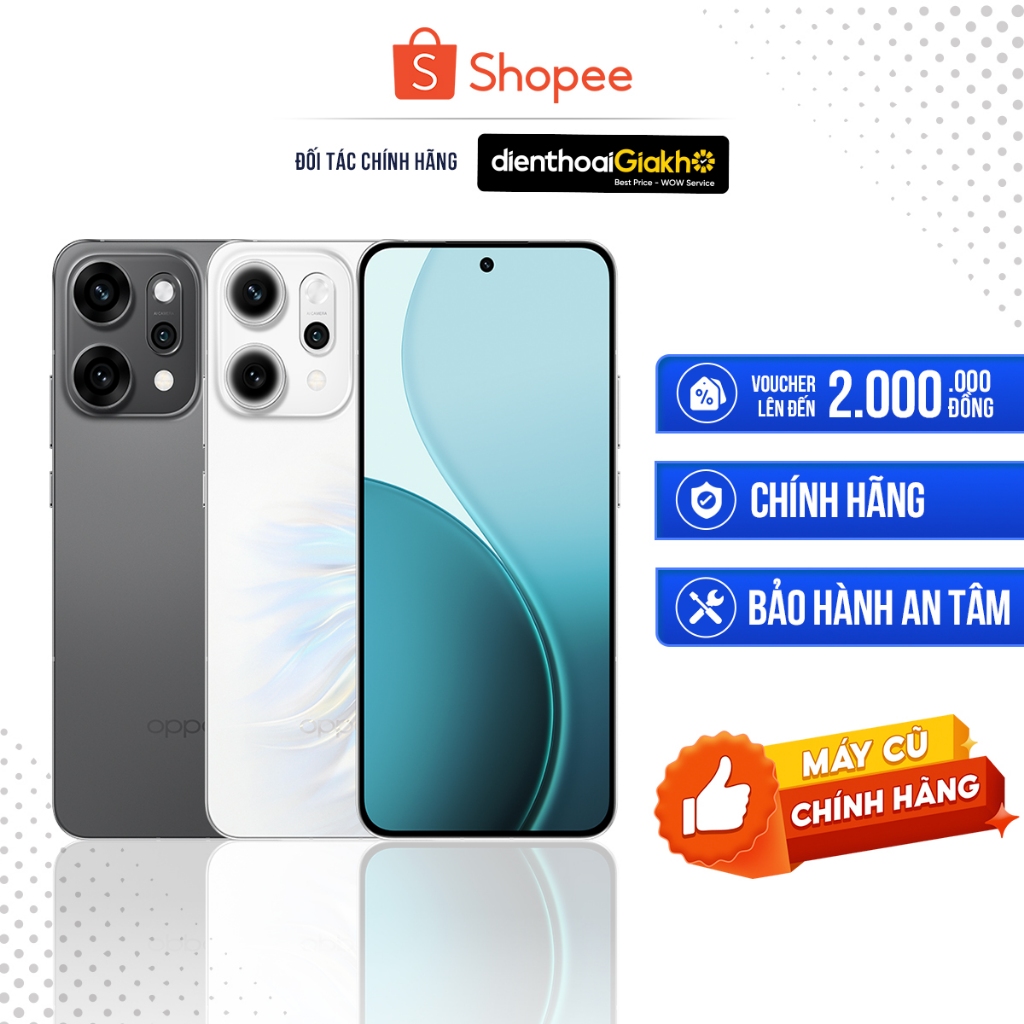 [Máy Cũ] Điện Thoại OPPO Reno14 Pro 5G (12GB/512GB) Chính Hãng Likenew Fullbox, Bảo Hành 12 Tháng