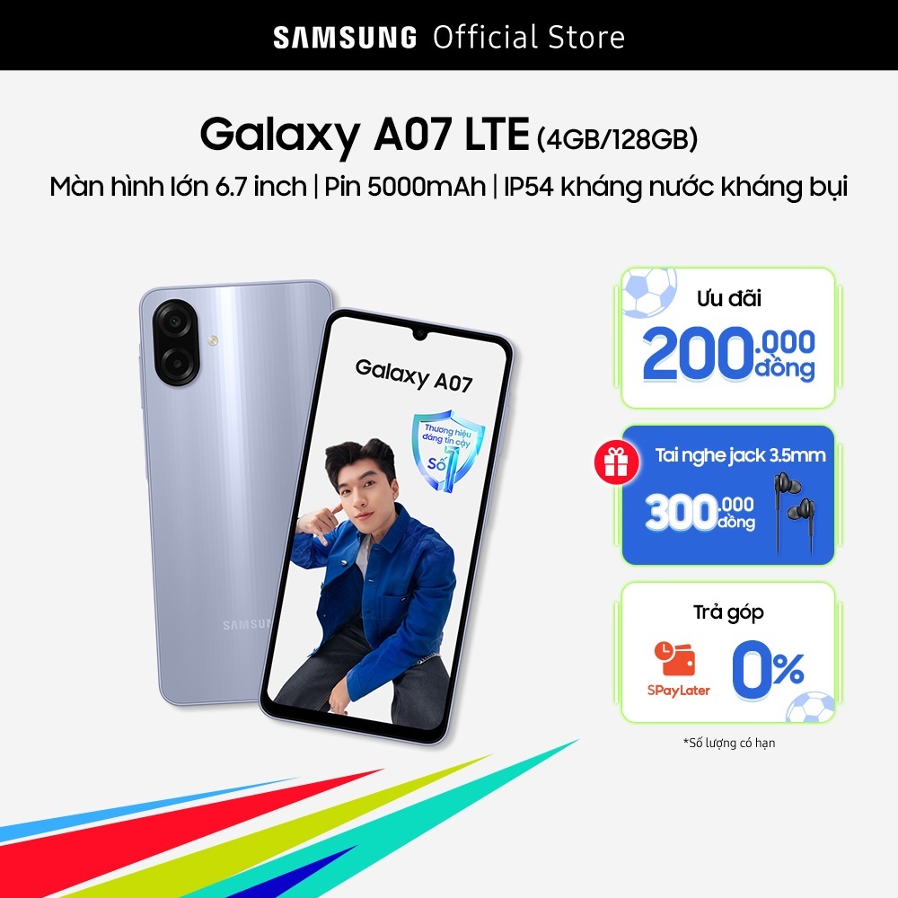 Điện Thoại Samsung Galaxy A07 LTE 4GB/128GB
