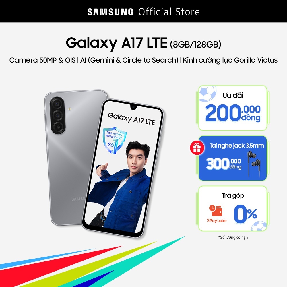 Điện Thoại Samsung Galaxy A17 LTE 8GB/128GB