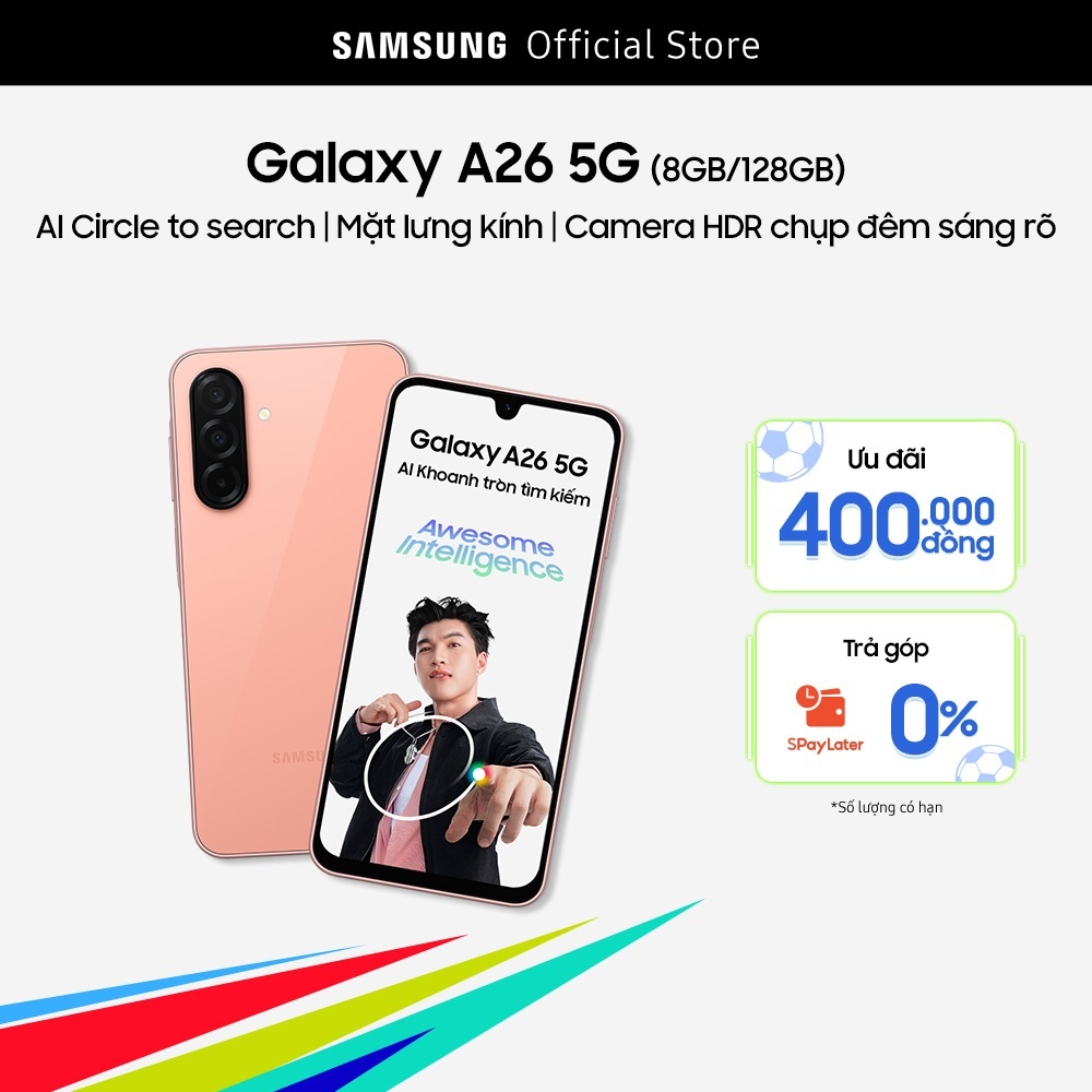 Điện Thoại Samsung Galaxy A26 5G 8GB/128GB
