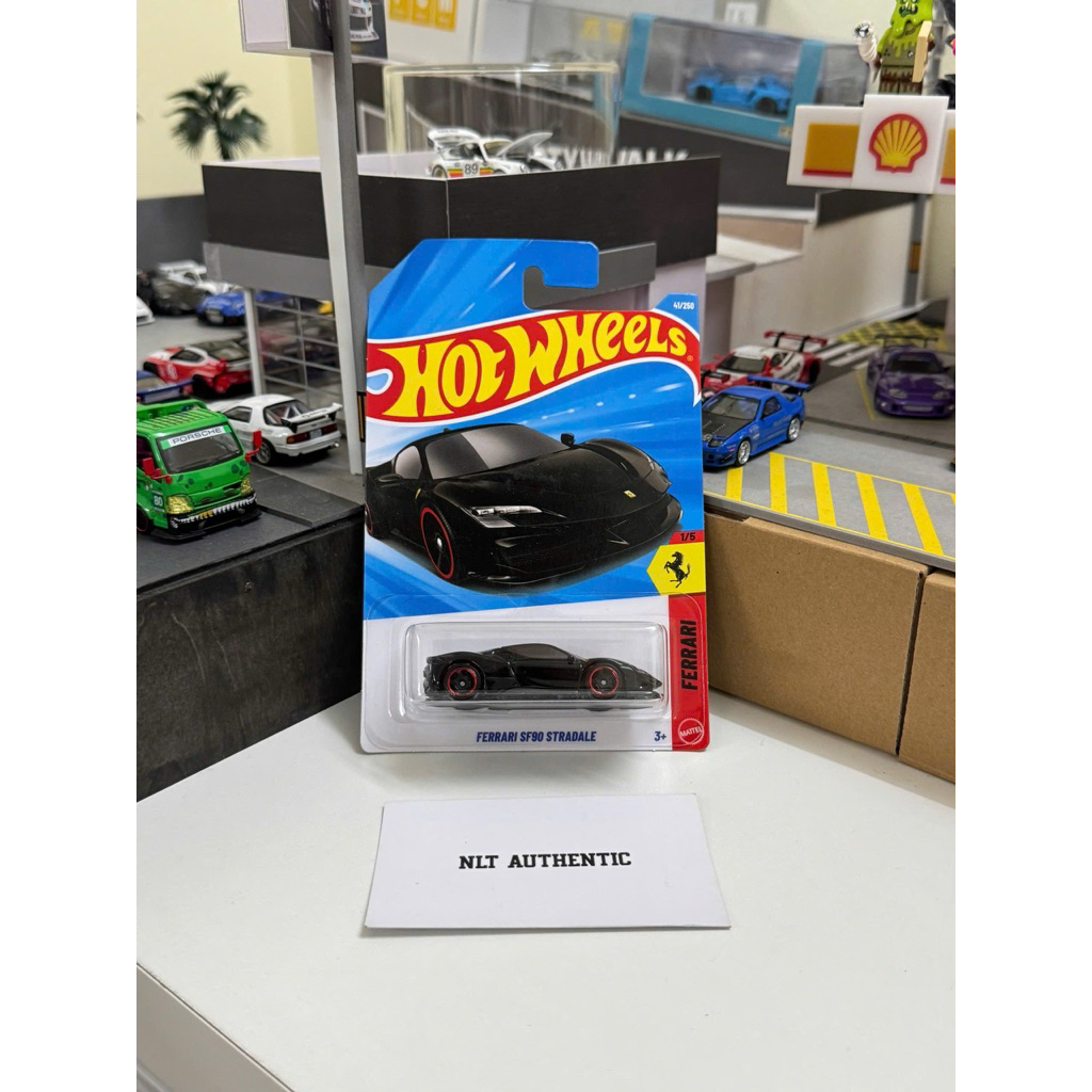 Xe Hotwheels FERRARI SF90 STRADALE Black