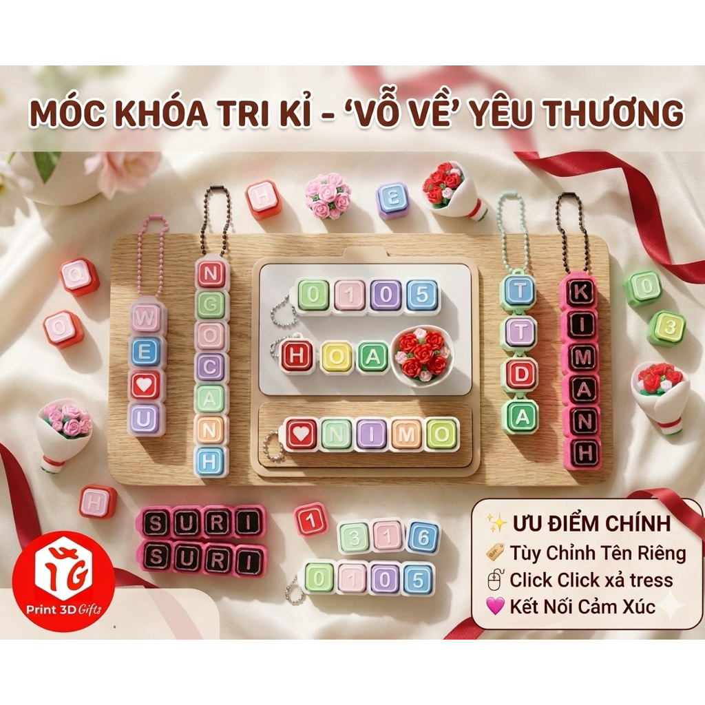 KEYCAP BÙA “YÊU” click “SẼ ỔN THÔI ☺️”