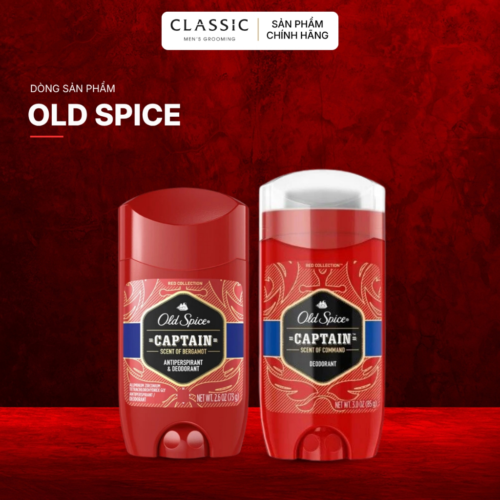 Lăn Khử Mùi Old Spice Captain Deodorant