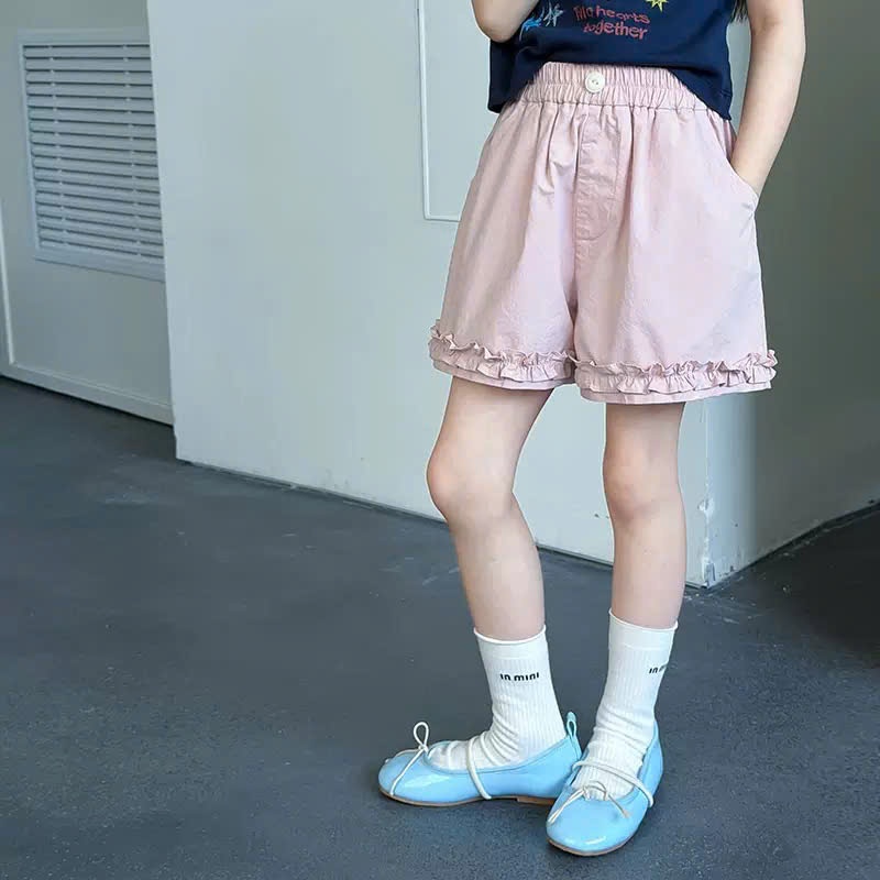 AMBB KIDS - Quần short bé gái AMBB chính hãng, quần đùi chuẩn xuất xứ Quảng Châu sz 2-12 tuổi (HK KI